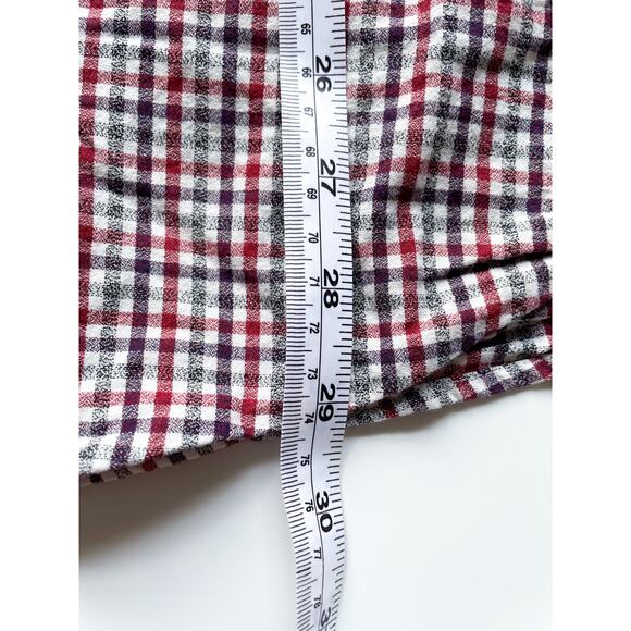 Men's Johnnie-O Top Shelf Plaid Casual Cotton Button Down Flannel Size XL - Picture 4 of 7